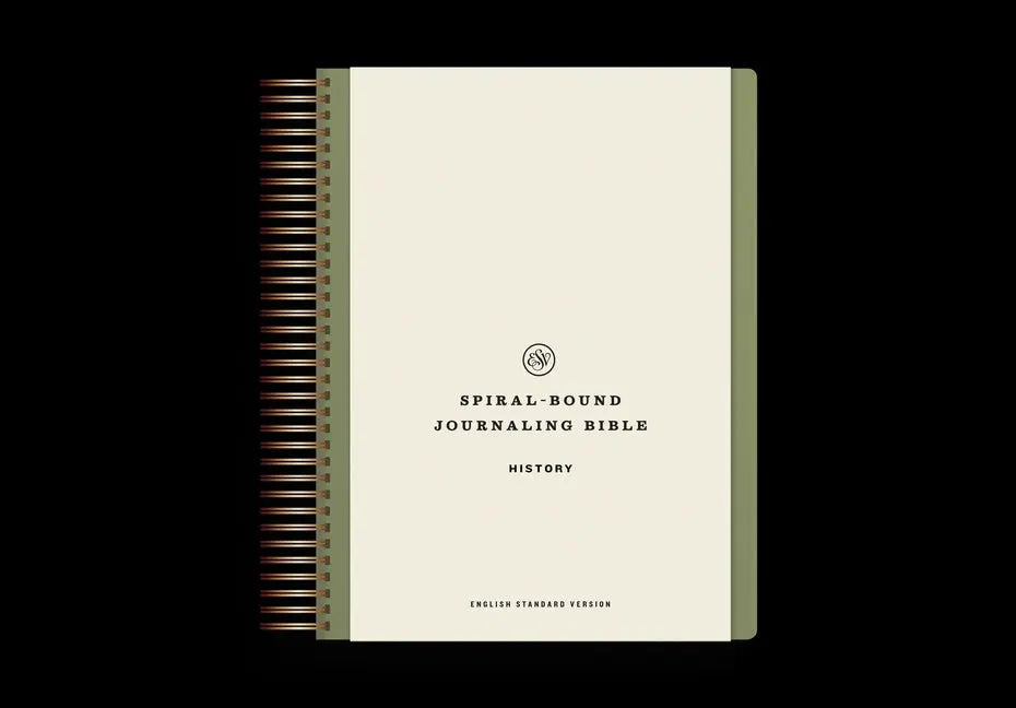 ESV Spiral-Bound Journaling Bible, History (Hardcover) - Ingram