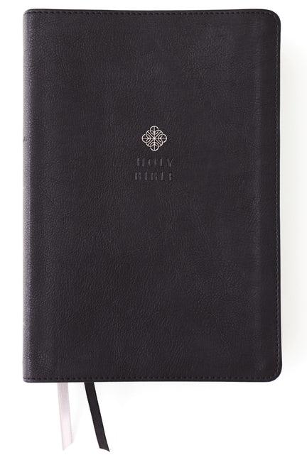 Niv, Men's Devotional Bible (by Men, for Men), Large Print, Leathersoft, Black, Comfort Print - stevensbooks