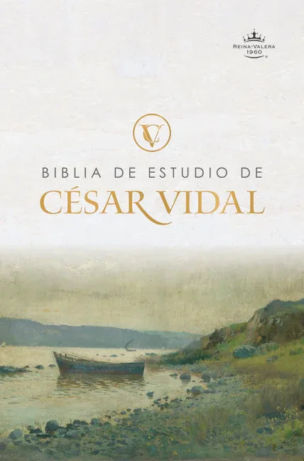 Rvr 1960 Biblia de Estudio de César Vidal, Tapa Dura - stevensbooks