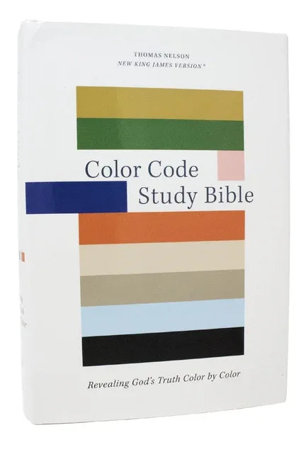 Color Code Study Bible, Revealing God's Truth Color by Color (Nkjv, Hardcover, Red Letter) - stevensbooks