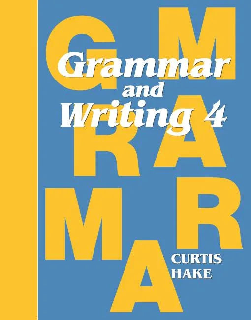 Grammar & Writing Student Textbook Grade 4 2014 (2014) - stevensbooks