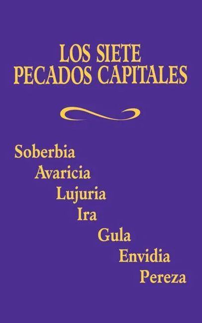 Los Siete Pecados Capitales - stevensbooks
