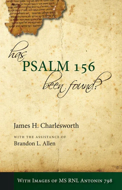 Has Psalm 156 Been Found? - stevensbooks