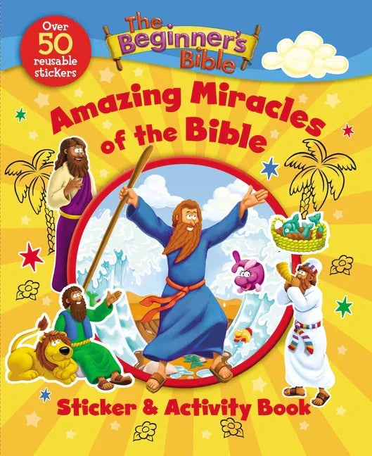 Beginner's Bible Amazing Miracles of the Bible Sticker and Activity Book - stevensbooks