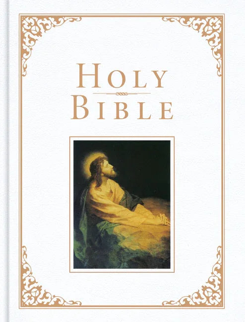 KJV Family Bible, White Imitation Leather Over Board: Holy Bible - stevensbooks