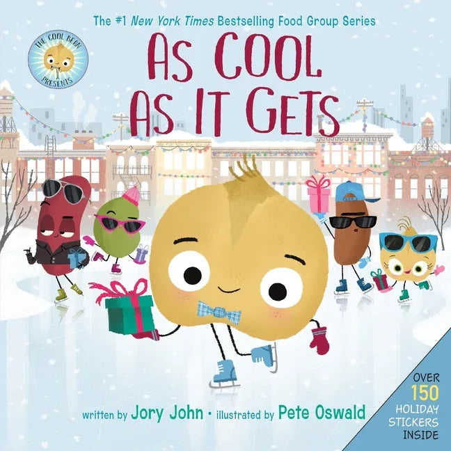 Cool Bean Presents: As Cool as It Gets: Over 150 Stickers Inside! a Christmas Holiday Book for Kids - stevensbooks