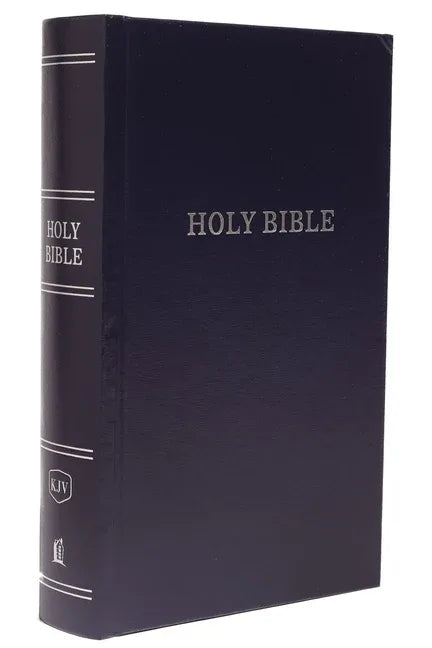 KJV, Pew Bible, Hardcover, Blue, Red Letter Edition - stevensbooks