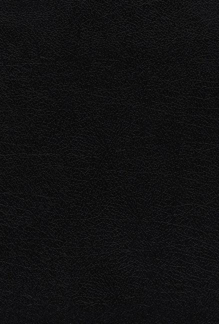 Niv, Thompson Chain-Reference Bible, Handy Size, European Bonded Leather, Black, Thumb Indexed, Red Letter, Comfort Print - stevensbooks