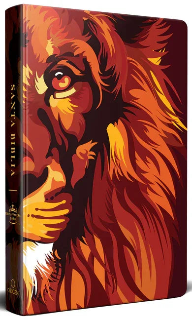 Biblia Rvr 1960 Letra Grande Tamaño Manual, TD León de Judá Marrón (Edición Cantos Pintados) / Spanish Bible Rvr 1960 Handy Size Large, Hardcover Lion - stevensbooks