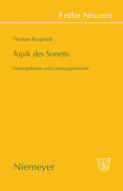 Topik des Sonetts - Ingram