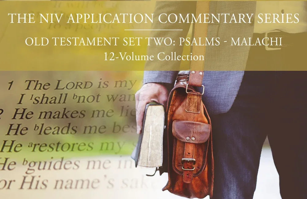 NIV Application Commentary, Old Testament Set Two: Psalms-Malachi, 12-Volume Collection - stevensbooks