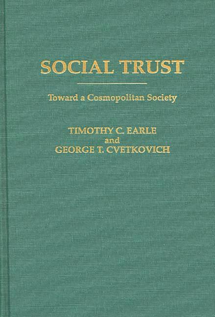 Social Trust: Toward a Cosmopolitan Society - stevensbooks