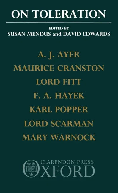 On Toleration - stevensbooks