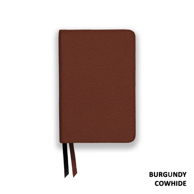 Legacy Standard Bible, Compact Edition: Paste-Down Burgundy Cowhide (Lsb) - stevensbooks