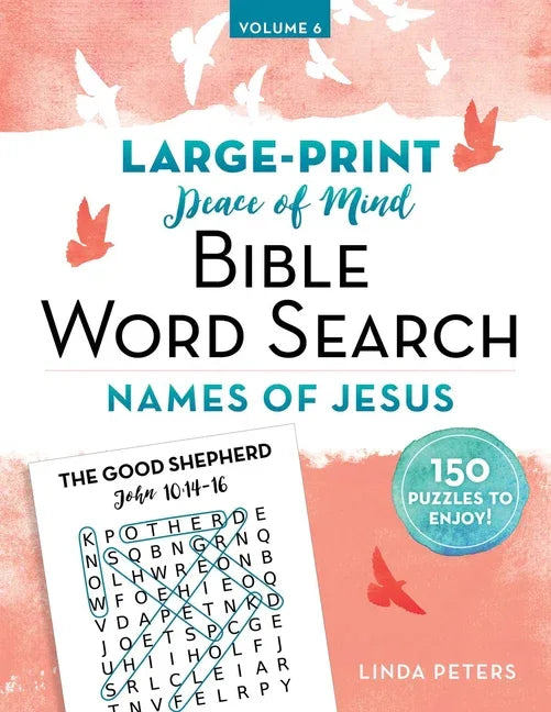 Peace of Mind Bible Word Search: Names of Jesus - stevensbooks