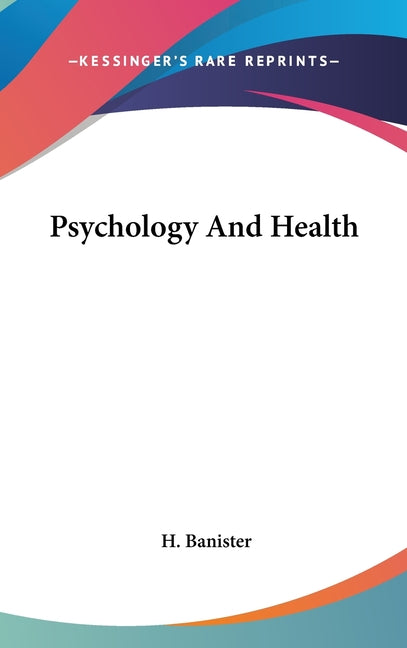Psychology And Health - Ingram