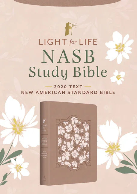 Light for Life NASB Study Bible (Blush Bouquet) - stevensbooks