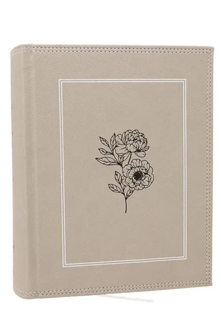 Nkjv, Journal the Word Bible: Reflect, Journal or Create Art Next to Your Favorite Verses (Stone Leathersoft Over Board, Red Letter, Comfort Print) - stevensbooks