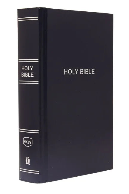 NKJV, Pew Bible, Large Print, Hardcover, Blue, Red Letter Edition - stevensbooks
