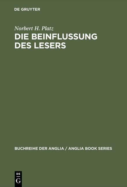 Beinflussung des Lesers (Reprint 2017) - Ingram