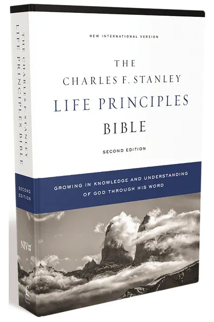 Niv, Charles F. Stanley Life Principles Bible, 2nd Edition, Hardcover, Comfort Print: Holy Bible, New International Version - stevensbooks