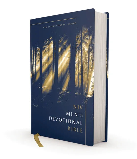 Niv, Men's Devotional Bible (by Men, for Men), Hardcover, Comfort Print - stevensbooks