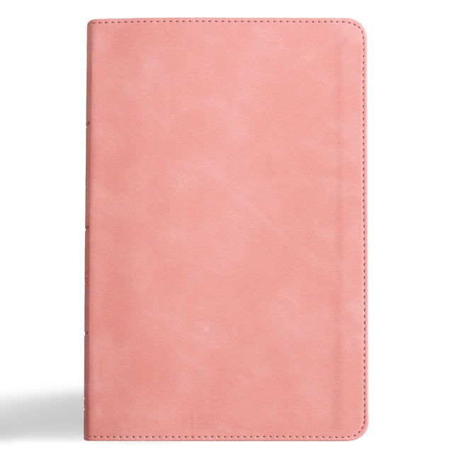 CSB Thinline Bible, Blush Pink Leathertouch - Ingram