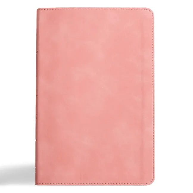 CSB Thinline Bible, Blush Pink Leathertouch - stevensbooks