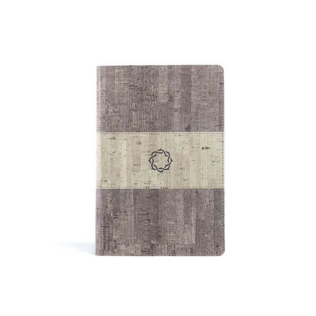 KJV Essential Teen Study Bible, Weathered Grey Leathertouch - stevensbooks