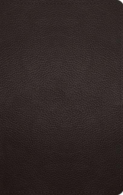 ESV Thinline Bible (Buffalo Leather, Deep Brown) - stevensbooks