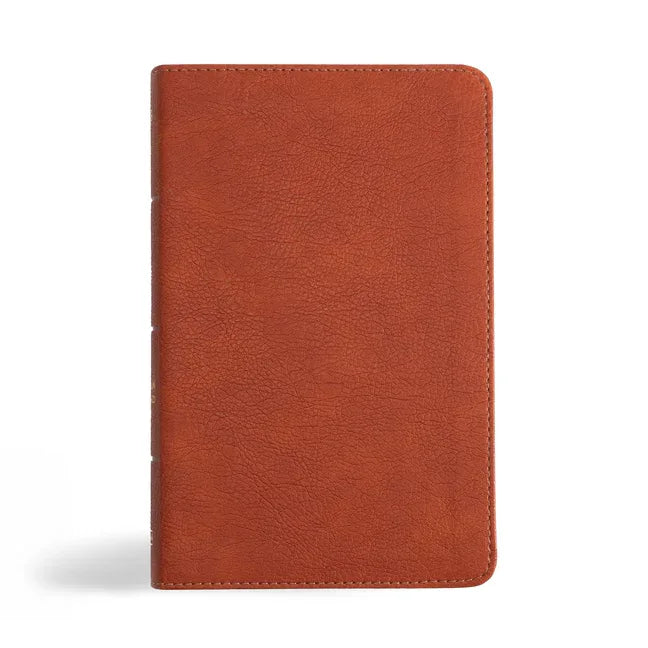 NASB Personal Size Bible, Burnt Sienna Leathertouch - stevensbooks