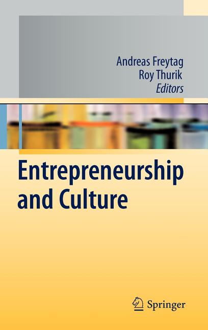 Entrepreneurship and Culture (2010) - Ingram