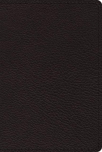 ESV Heirloom Bible, Omega Edition (Goatskin, Black) - stevensbooks