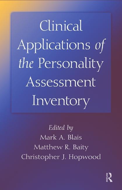 Clinical Applications of the Personality Assessment Inventory - stevensbooks