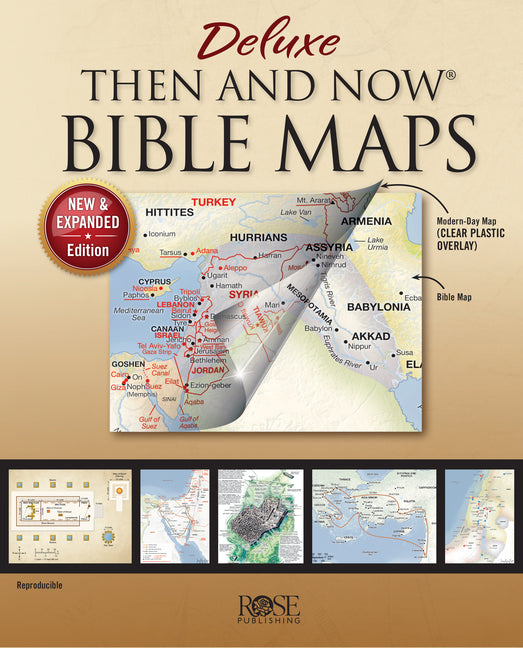 Deluxe Then and Now Bible Maps: New and Expanded Edition - Ingram