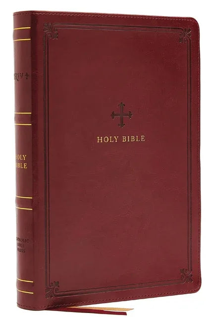 Nrsv, Catholic Bible, Standard Personal Size, Leathersoft, Red, Comfort Print: Holy Bible - stevensbooks