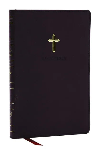 KJV Holy Bible: Ultra Thinline, Black Leathersoft, Red Letter, Comfort Print: King James Version - stevensbooks