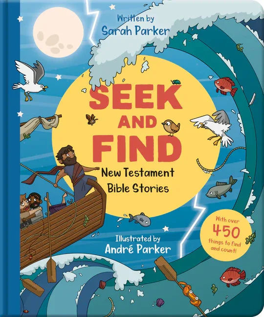 Seek and Find: New Testament Bible Stories: With Over 450 Things to Find and Count! - stevensbooks