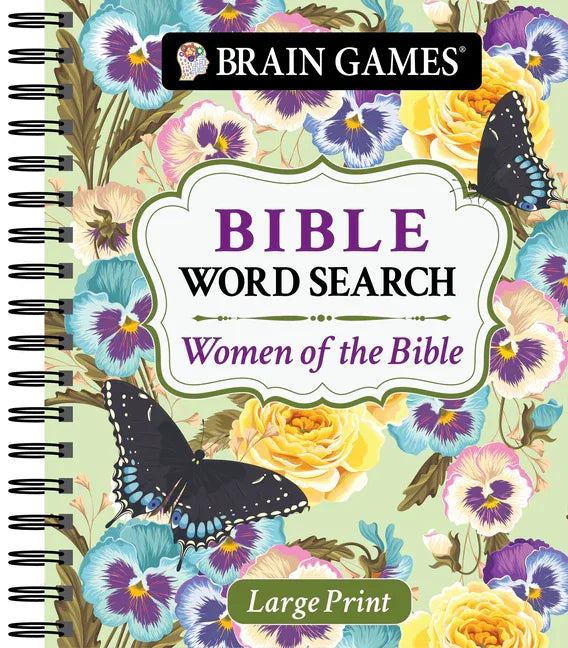 Brain Games - Large Print Bible Word Search: Women of the Bible - stevensbooks