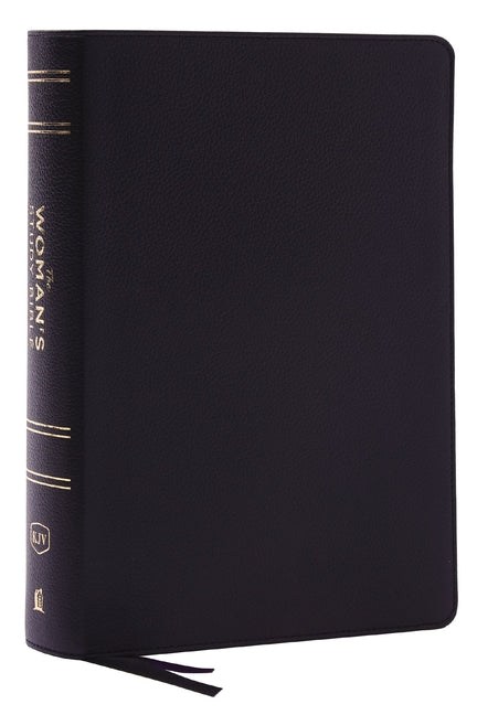 Kjv, the Woman's Study Bible, Black Genuine Leather, Red Letter, Full-Color Edition, Comfort Print (Thumb Indexed): Receiving God's Truth for Balance, - Ingram