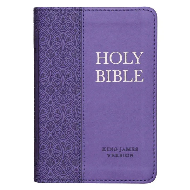 KJV Bible Mini Pocket Purple - stevensbooks