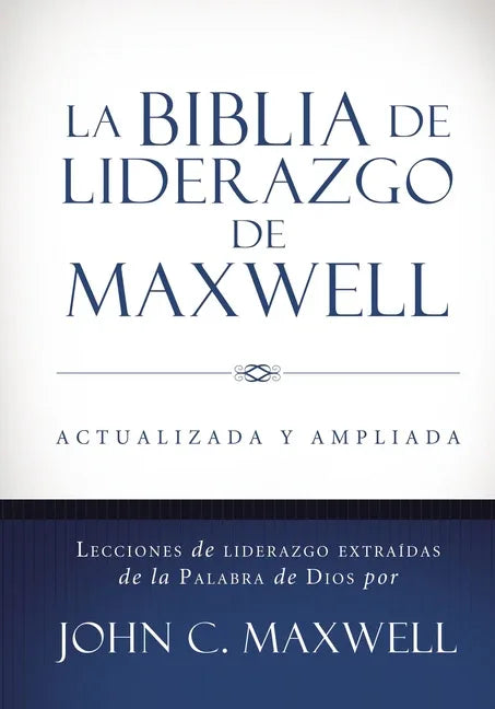 Biblia de Liderazgo de Maxwell Rvr60- Tamano Manual - stevensbooks