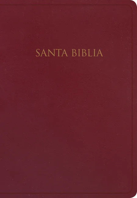 Rvr 1960 Biblia Para Regalos Y Premios, Borgoña Imitación Piel - stevensbooks