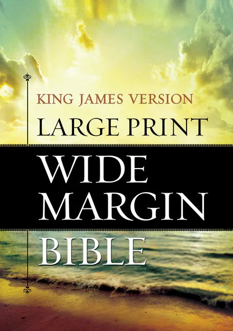 Large Print Wide Margin Bible-KJV - stevensbooks