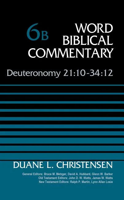 Deuteronomy 21:10-34:12, Volume 6b: 6 - stevensbooks