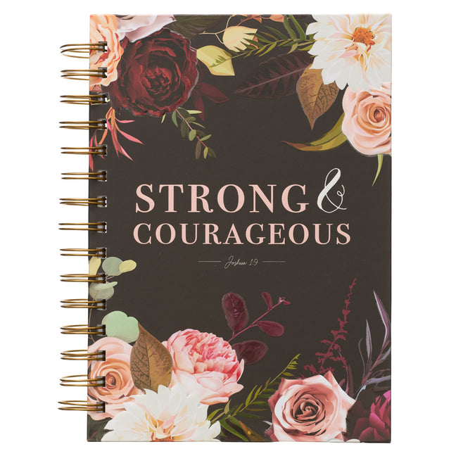 Large Wire Journal Strong & Courageous Prov. 31:25 - Ingram