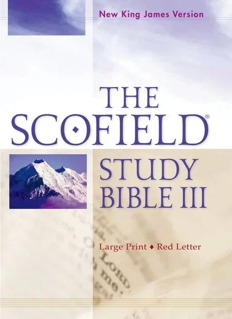 Scofield Study Bible III-NKJV-Large Print - stevensbooks