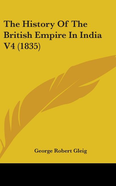 History Of The British Empire In India V4 (1835) - Ingram
