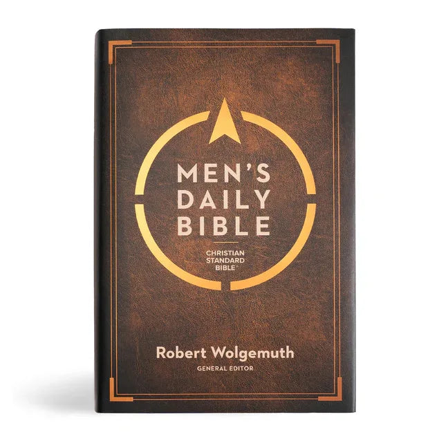 CSB Men's Daily Bible, Hardcover - stevensbooks