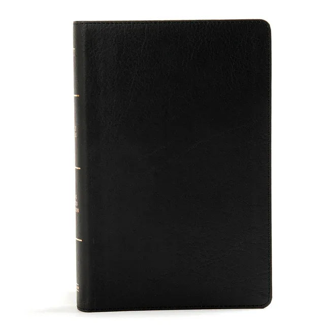 KJV Large Print Personal Size Reference Bible, Black Leathertouch Indexed - stevensbooks